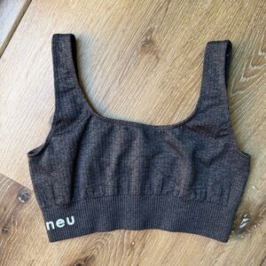 Neu apparel, grey sports bra